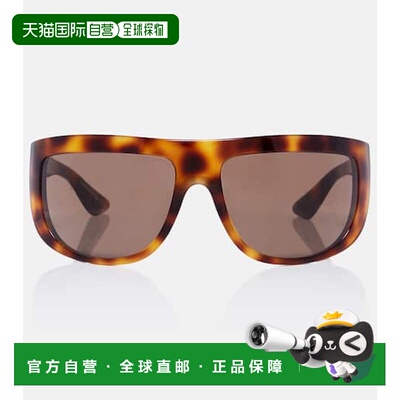 香港直邮KHAITE 女士 x Oliver Peoples 1974C flat-top 太阳眼镜