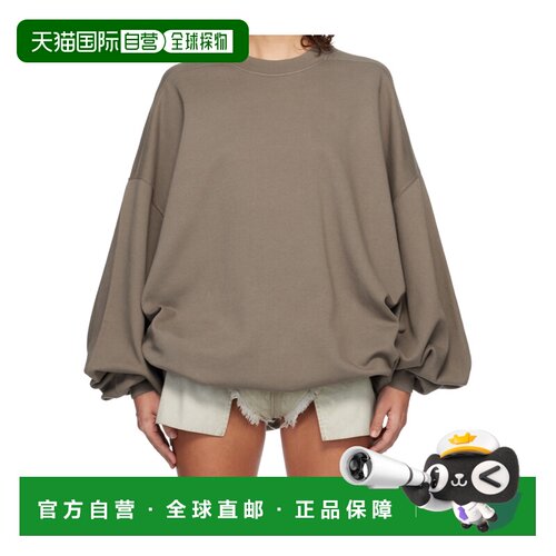 香港直邮Rick Owens Drkshdw Temple Hun 圆领卫衣 DS01F4242FP