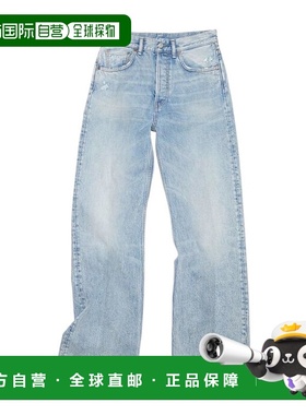 香港直邮Acne Studios 腰带环牛仔裤直筒裤 A00385