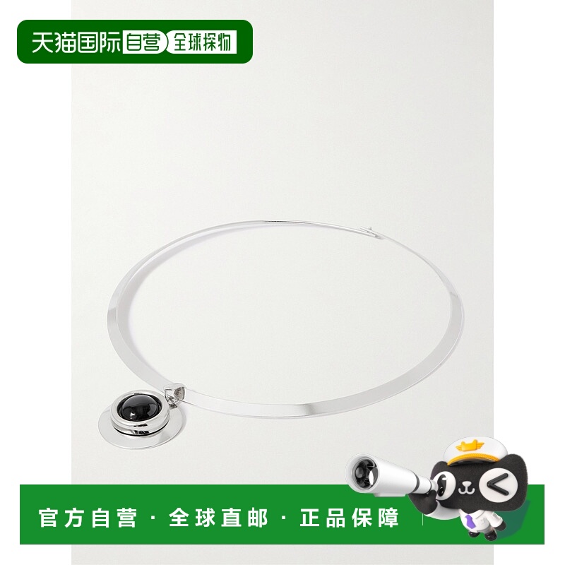 香港直邮JENNIFER BEHR 珍妮弗 贝尔 女士 Alva 镀银玛瑙短项链 1