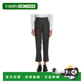 翻边休闲裤 香港直邮Thom FTC337A00626 布朗 女士 Browne 汤姆