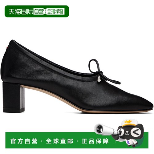 香港直邮aeyde 女士 黑色 Narissa Glove 中跟鞋 A11PU0739074001