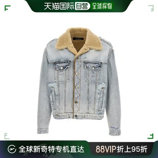 Jean 香港直邮Dsquared2 二次方 男士 纽扣牛仔外套