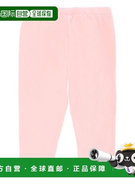 1h可退 香港直邮Moschino 莫斯奇诺 女童 带Logo打底裤童装 MDP03