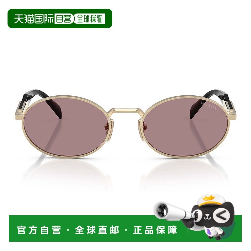 香港直邮Prada 普拉达 女士 全框太阳镜 PR65ZS metal金属色 舒适