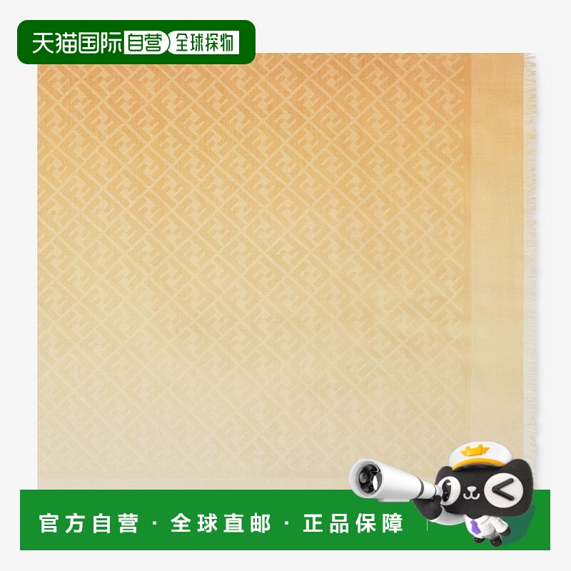 1h可退 欧洲直邮FENDI 芬迪 25秋冬 FXT069AYKYF1SM9 女士 丝巾 F