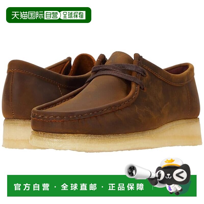 1h可退 香港直邮clarks originals 其乐 女士 Wallabee 靴子女靴图片