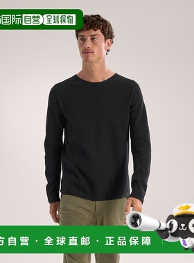 欧洲直邮Arc'teryx 始祖鸟 HALLAM美利奴羊毛圆领衫 男装长袖毛衣