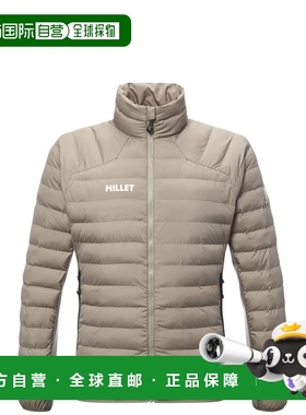 自营欧洲直邮Millet觅乐 FITZ ROY WARM 男款保暖羽绒服 米色