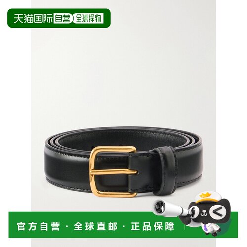 香港直邮The Row 男士 Caspian 3cm 编织皮带腰带 M1009L60B