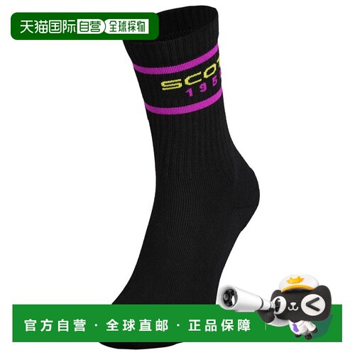 欧洲直邮SCOTT 男士户外袜 2018238BLACK CO 黑色