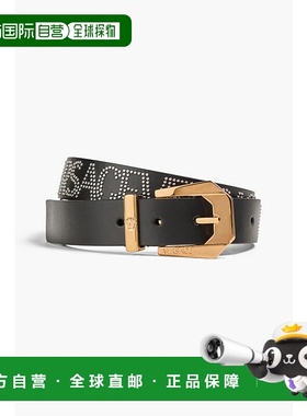 香港直邮versace 范思哲 女士 铆钉皮带腰带 10074191A06239