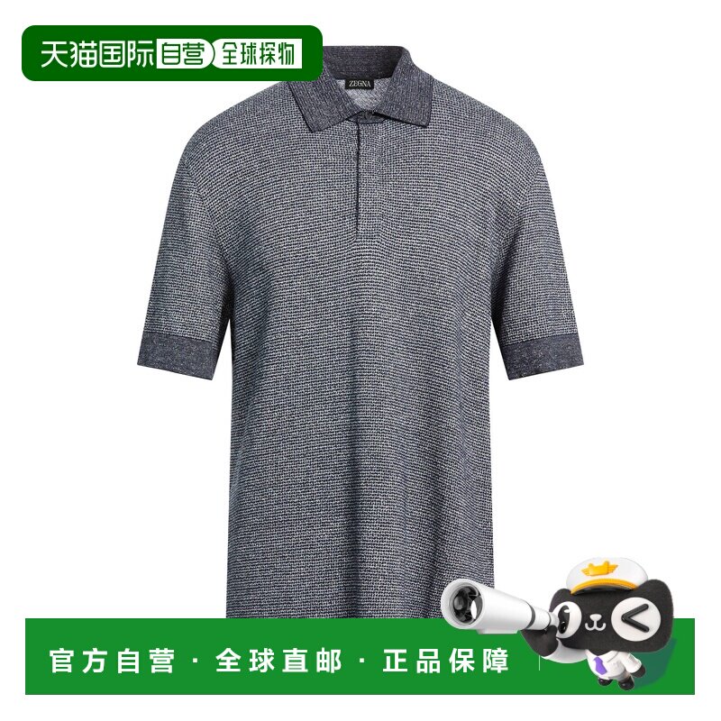 香港直邮zegna 杰尼亚 男士 毛衣 blue蓝色 舒适时尚
