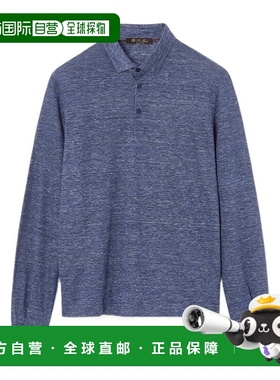 香港直邮Loro Piana Gargano Polo Shirt男装长袖FAO6014