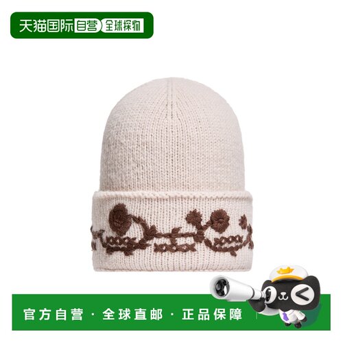 Moncler 刺绣针织帽 L20933B00053M7751 【付后1h可退】配饰
