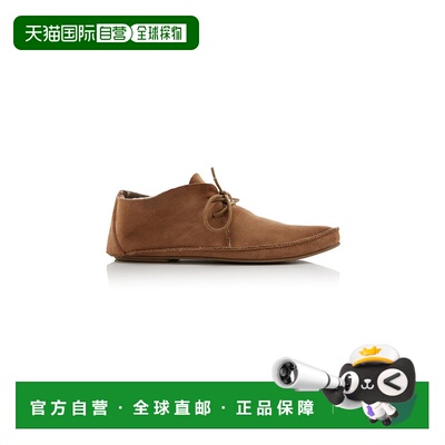 1h可退 香港直邮The Row 女士 Tyler 毛羊皮莫卡辛便鞋 brown棕色