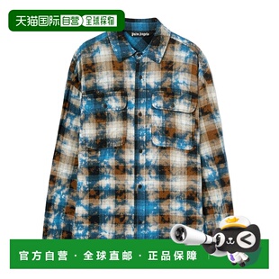 PMGE043S25FAB003 格纹衬衫 香港直邮Palm Angels