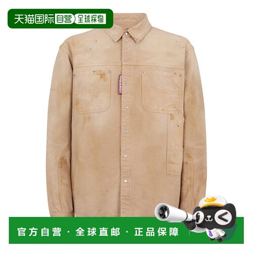 欧洲直邮dsquared2 男士 衬衫长袖
