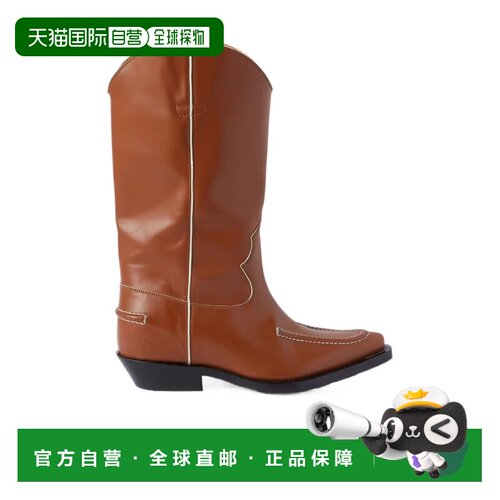 香港直邮Chloe Nellie 短筒靴 C22W709A3西部靴 【付后1h可退】