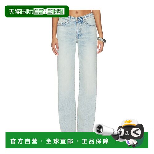 香港直邮Diesel 迪赛 女士 1971 D-sent L.32 裤子 A198690KBBK