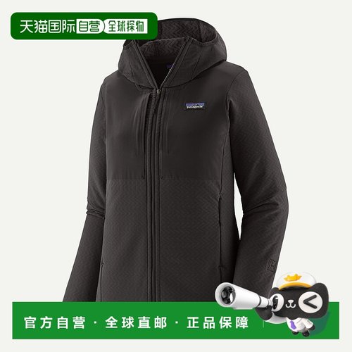 自营欧洲直邮PATAGONIA 女士R2® CrossStrata连帽夹克抓绒衣外套