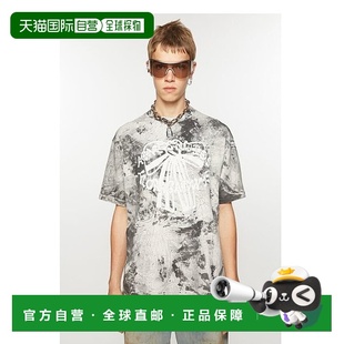 香港直邮Acne Studios 艾克妮 男士 石膏印花T恤 CL0298纯棉