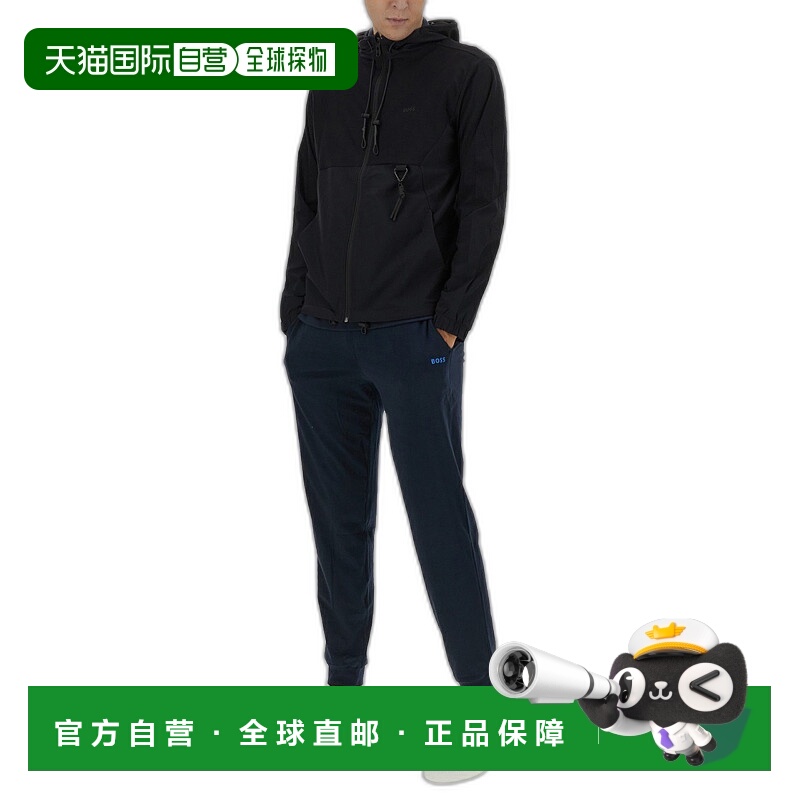 1h可退 欧洲直邮boss 男士 帽衫运动夹克衫外套男装卫衣