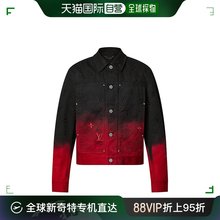 男士 VUITTON 刺绣牛仔束腰夹克 路易威登 欧洲直邮LOUIS