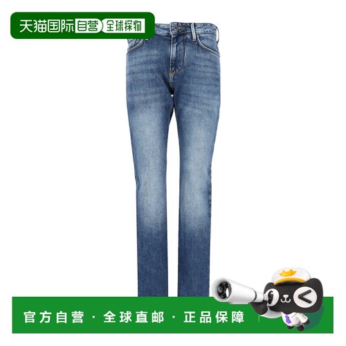 香港直邮EMPORIO ARMANI 男士 直筒牛仔裤 26FW 【付后1h可退】