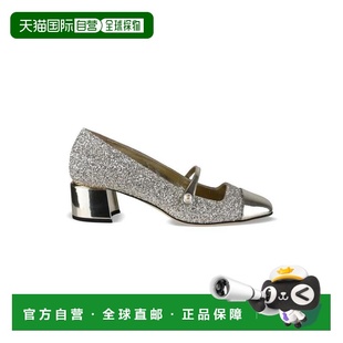 1h可退 香港直邮Jimmy Choo 周仰杰 女士 ELISA45JBZ GLITTERgold