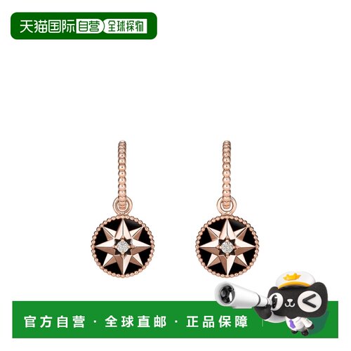 Dior 风之玫瑰耳环 JRDV95280配饰 【付后1h可退】
