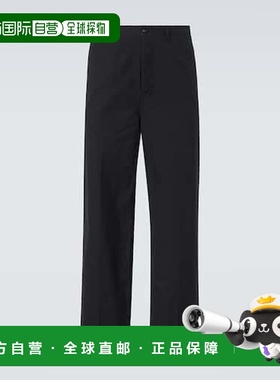 香港直邮Visvim 维斯维木 男士 棉质斜纹棉布裤 black黑色 舒适时