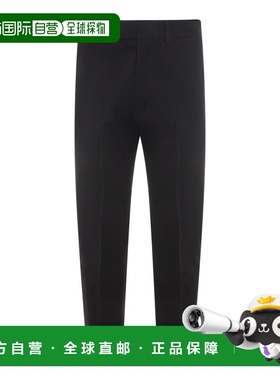 香港直邮Tom Ford 汤姆 福特 男士 黑色棉质长裤 SHL042FMC276NAA