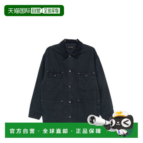 香港直邮Emporio Armani 安普里奥 阿玛尼 男士 海军蓝夹克 EM006