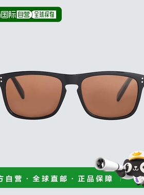1h可退 香港直邮Celine 思琳 男士 方形框醋纤太阳眼镜 black黑色