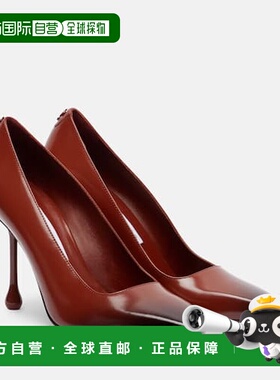 香港直邮Jimmy Choo 周仰杰 女士 Ixia 95 皮质浅口鞋