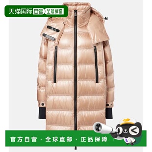 1h可退 香港直邮moncler 盟可睐 女士 Rochelairs 羽绒服