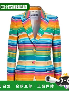 香港直邮Moschino 莫斯奇诺 女士 西装外套 orange橙色 舒适时尚