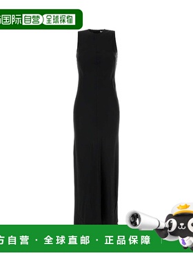 1h可退 香港直邮Ami Paris 女士 黑色针织连衣裙连衣裙 FDR366AC4