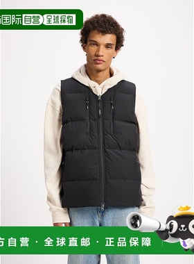 自营欧洲直邮Pyrenex Solace 男士轻薄无袖羽绒服 黑色外套