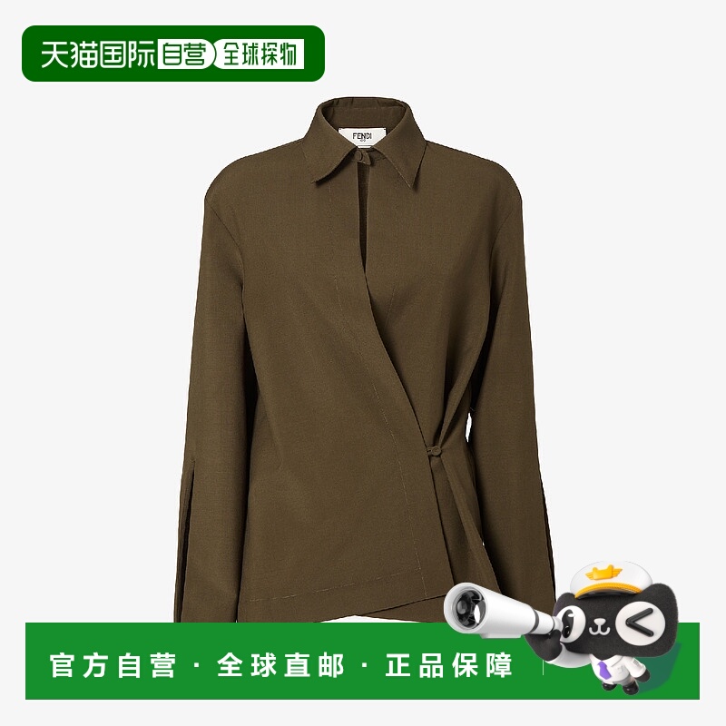 1h可退 欧洲直邮FENDI 芬迪 25秋冬 FS8287AQ3HF1T6G 女士 长袖衬