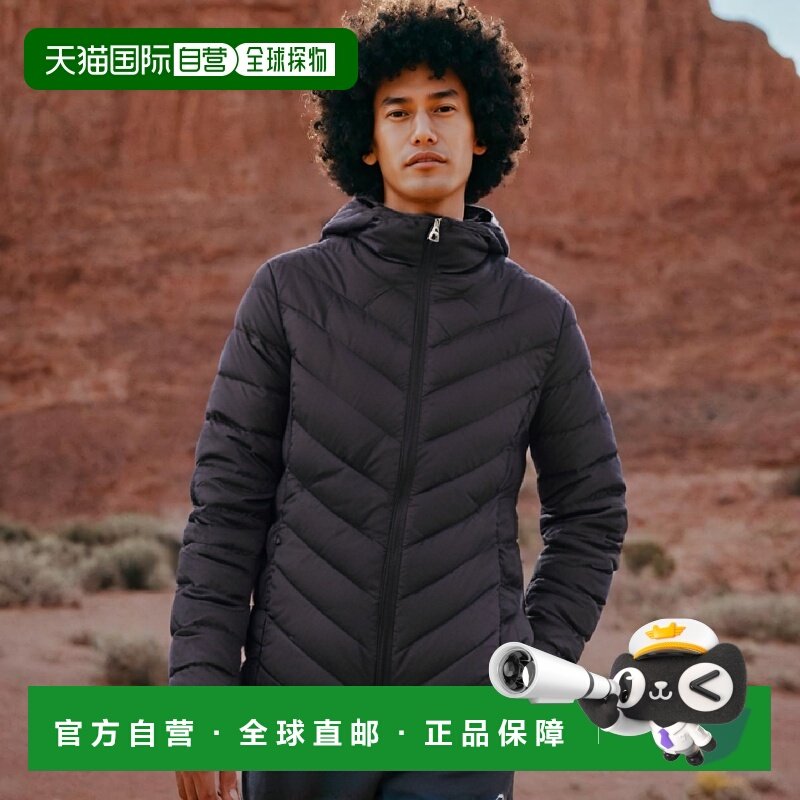 香港直邮EA7 Emporio Armani 徽标连帽羽绒服 8NTB28TNE1Z1200