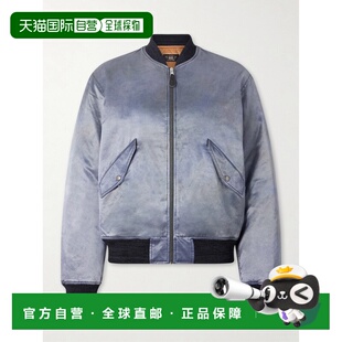 lauren 男士 rrl 劳伦RRL 刺绣棉混纺缎面短 拉夫 香港直邮ralph