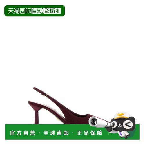 香港直邮PRADA 女士高跟鞋 1I673OF075008F0007 AW2026 酒红色
