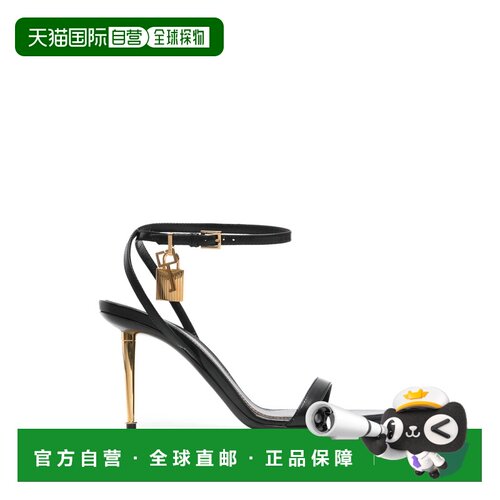 香港直邮Tom Ford 汤姆 福特 女士 黑色凉鞋 W2748LKD002GNAA