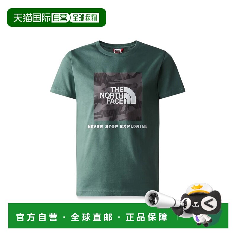 1h可退 香港直邮thenorthface北面redbox T男童T恤图片
