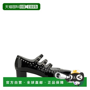 1h可退 香港直邮Carel 女士 CAMDEN 玛丽珍浅口鞋 CAMDEN332062BL