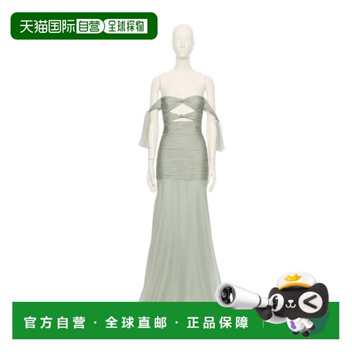 香港直邮Valentino 露肩长裙 连衣裙BVDMY02UP
