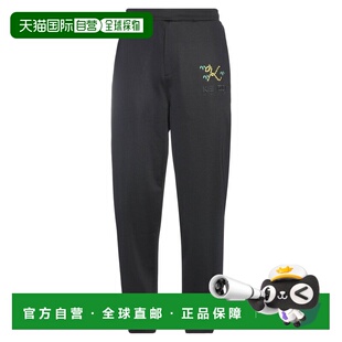1h可退 香港直邮kenzo 高田贤三 男士 休闲长裤 black黑色 舒适时