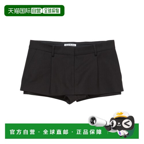 香港直邮Acne Studios 分层包臀裙迷你裙裙子 AF0560a字裙